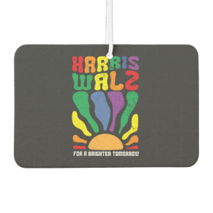 Harris Waltz for a Brighter Tomorrow Kamala LGBT Air Freshener