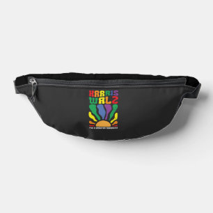 Harris Waltz for a Brighter Tomorrow Kamala LGBT Fanny Pack