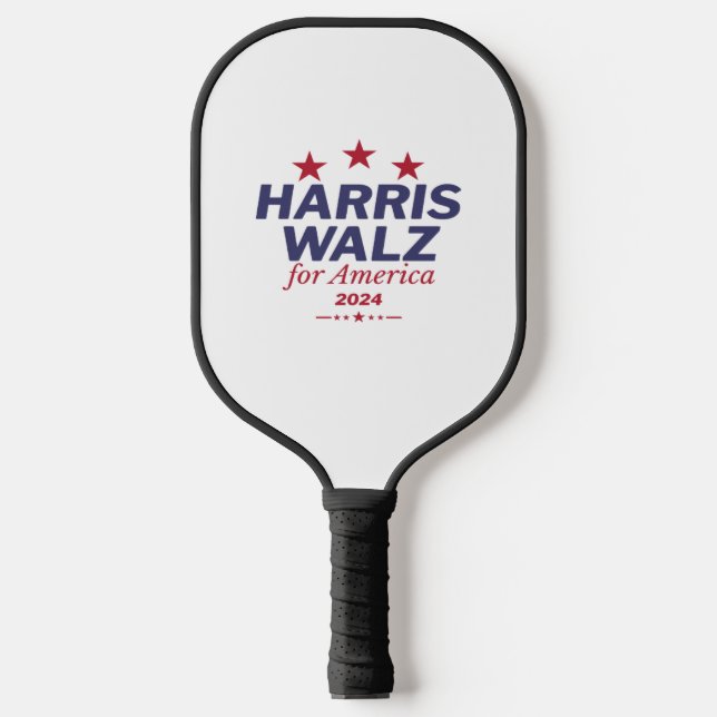 Harris Walz 2024 Active  Pickleball Paddle (Front)