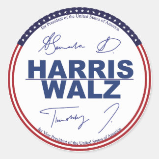 Harris - Walz 2024 autocollants