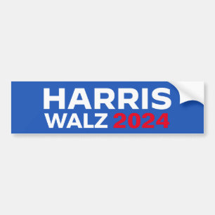 Harris Walz 2024 Bumper Sticker