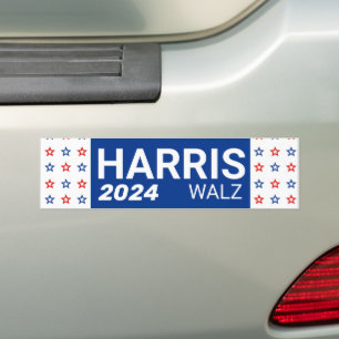Harris Walz 2024 Bumper Sticker