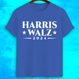 Harris Walz 2024 election campaign democrat  T-Shirt