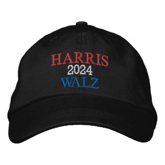 Harris Walz 2024 Election Embroidered Hat