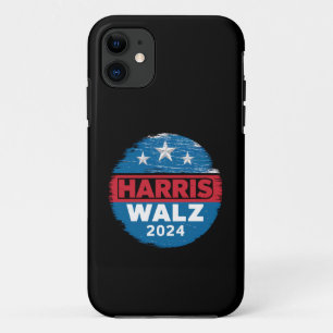 Harris Walz 2024 Election Kamala Harris Tim Waltz  iPhone 11 Case