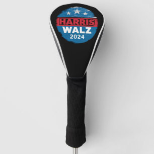 Harris Walz 2024 Election Kamala Harris Tim Waltz  Golf Head Cover