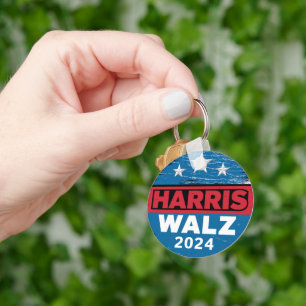 Harris Walz 2024 Election Kamala Harris Tim Waltz Keychain