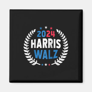 Harris Walz 2024 Election Kamala Harris Tim Waltz Magnet