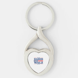 Harris Walz 2024 Election Kamala Harris Tim Walz 2 Keychain