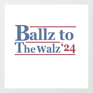 Harris Walz 2024 Election Kamala Tim Waltz America Window Cling