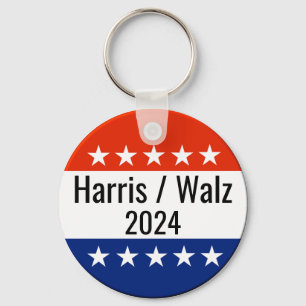 Harris Walz 2024 Election Keychain
