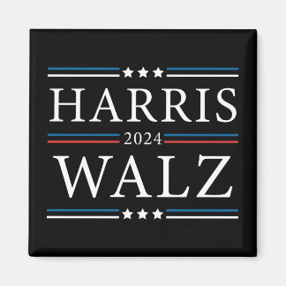 Harris Walz 2024 elections Magnet