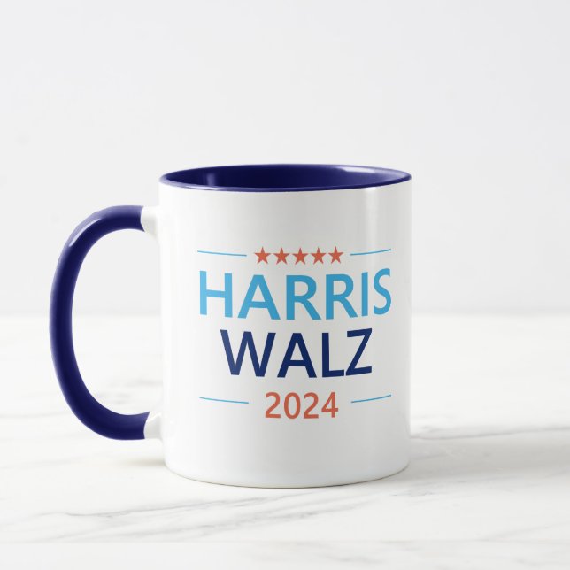 Harris Walz 2024 for President Mug (Left)