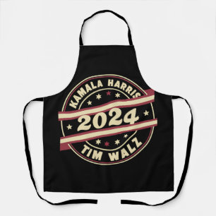 Harris Walz 2024 for President Patriotic Kamala Apron