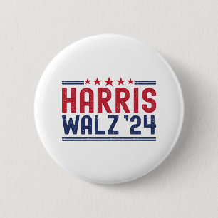 Harris Walz 2024 - Harris Walz 2024 We Are Not Goi 2 Inch Round Button