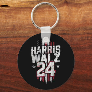 Harris Walz 2024 Kamala Harris 2024 Tim Walz 2024  Keychain