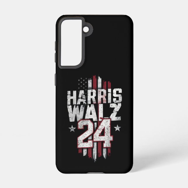 Harris Walz 2024 Kamala Harris 2024 Tim Walz 2024  Samsung Galaxy S21 Case (Back)