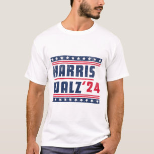 Harris Walz 2024 Kamala Harris And Tim Walz 2024 T-Shirt