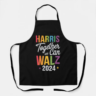 Harris Walz 2024 Kamala Together We Can LGBT Apron