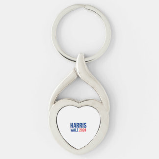 Harris Walz 2024 Keychain