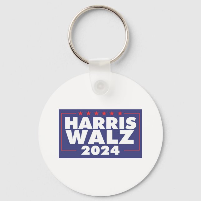 HARRIS WALZ 2024  KEYCHAIN (Front)