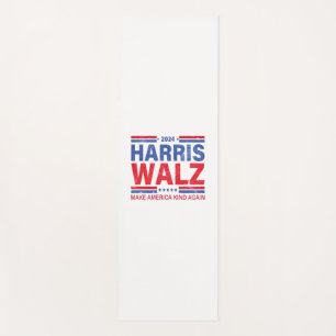 Harris Walz 2024 Make America Kind Again Yoga Mat