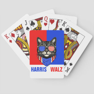 Harris Walz 2024 Obviously Playing Cards