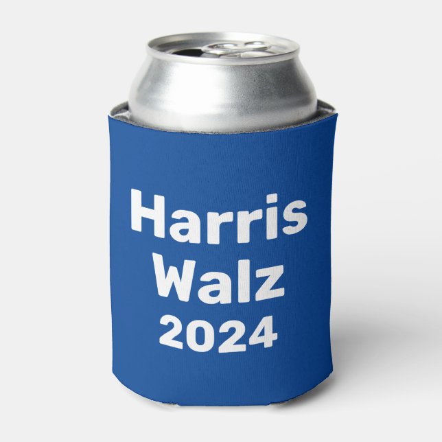 Harris / Walz 2024 Presidential Campaign Can Cooler (Can Front)