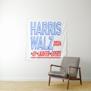 Harris Walz 2024 Presidential Election Medium  Tapestry