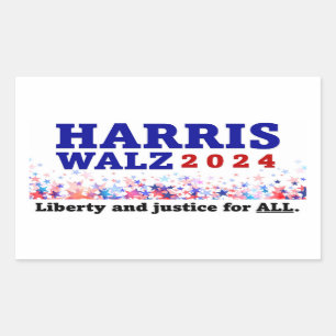 Harris Walz 2024 Sticker