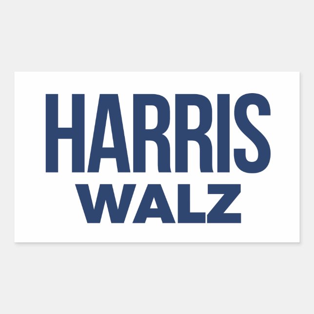 HARRIS WALZ 2024 STICKER (Front)