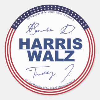 Harris - Walz 2024 stickers