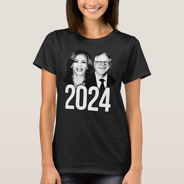 Harris Walz 2024 T-Shirt (Front)