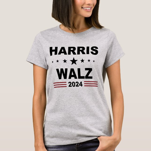 Harris Walz 2024 T-Shirt (Front)