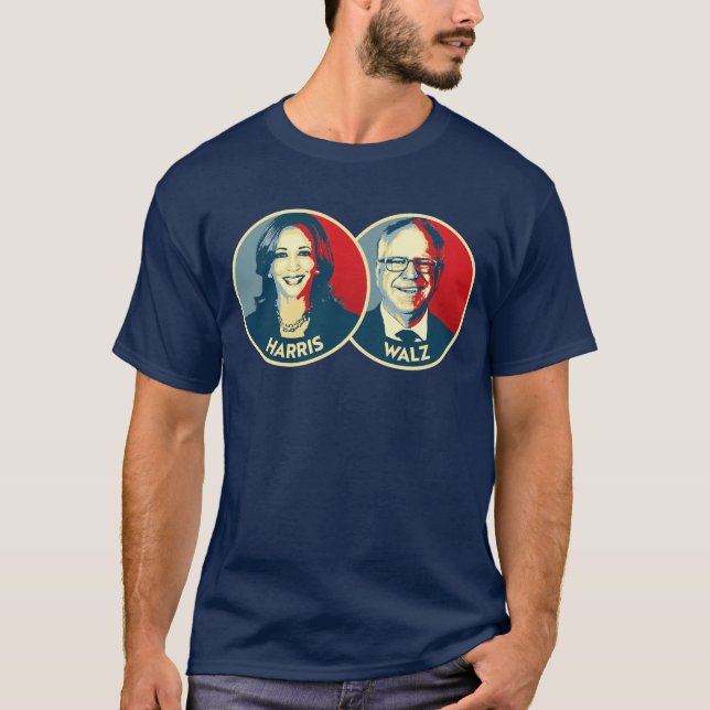 Harris Walz 2024 T-Shirt (Front)