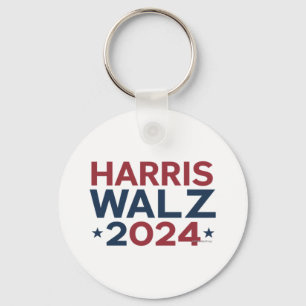 Harris walz 2024 trending design keychain