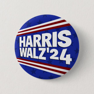 Harris Walz '24 2 Inch Round Button