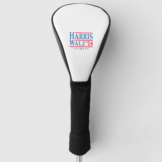 Harris Walz 24  Golf Head Cover (Front)