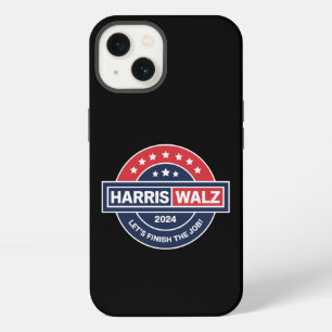 Harris Walz 24 Kamala Harris Madam President 2024  iPhone 13 Case