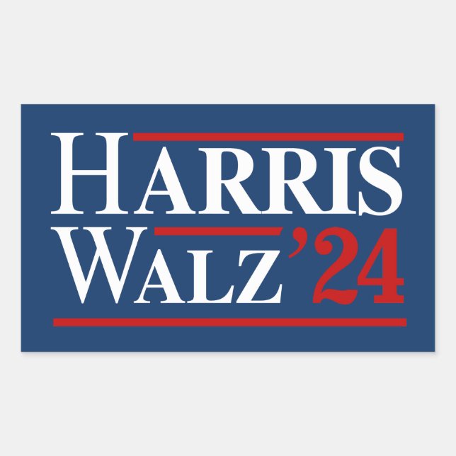 Harris Walz '24 Sticker (Front)