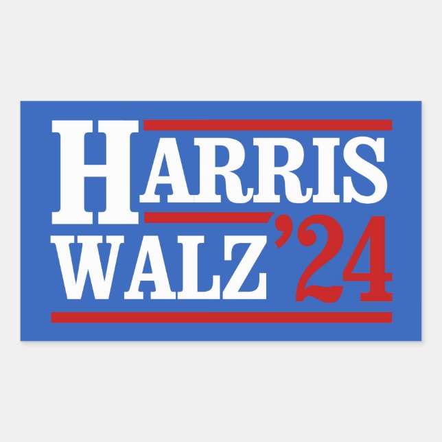 Harris Walz '24 Sticker (Front)