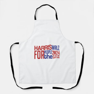 harris walz apron