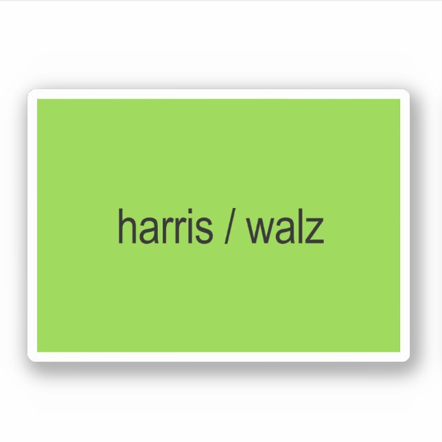 Harris / Walz Brat Summer (Front)