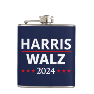 Harris Walz Election 2024 III Hip Flask