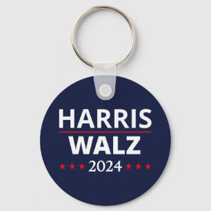 Harris Walz Election 2024 III Keychain