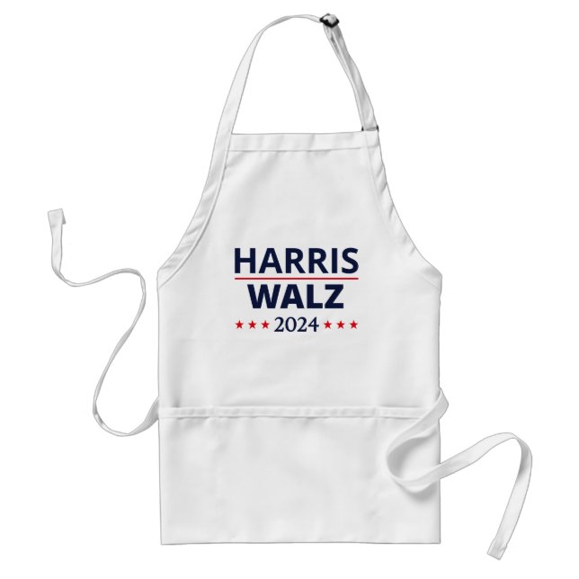 Harris Walz Election 2024 III Standard Apron (Front)