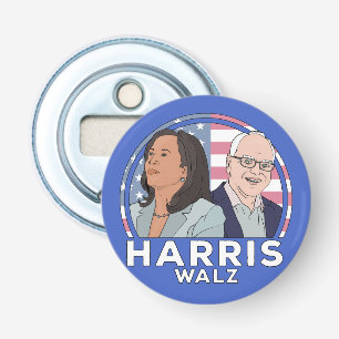 Harris Walz Election Bottle Opener