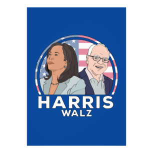 Harris Walz Election Photo Print