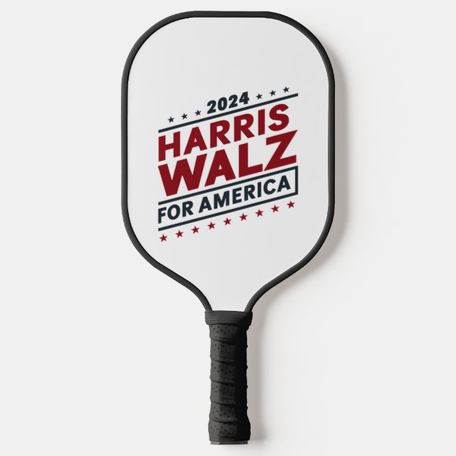harris walz for america  pickleball paddle (Front)
