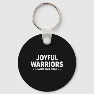 Harris Walz Joyful Warriors Kamala Harris Tim Walz Keychain